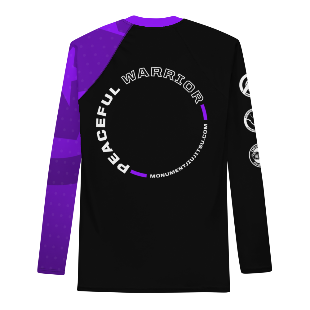 Men's Rash Guard - Purple