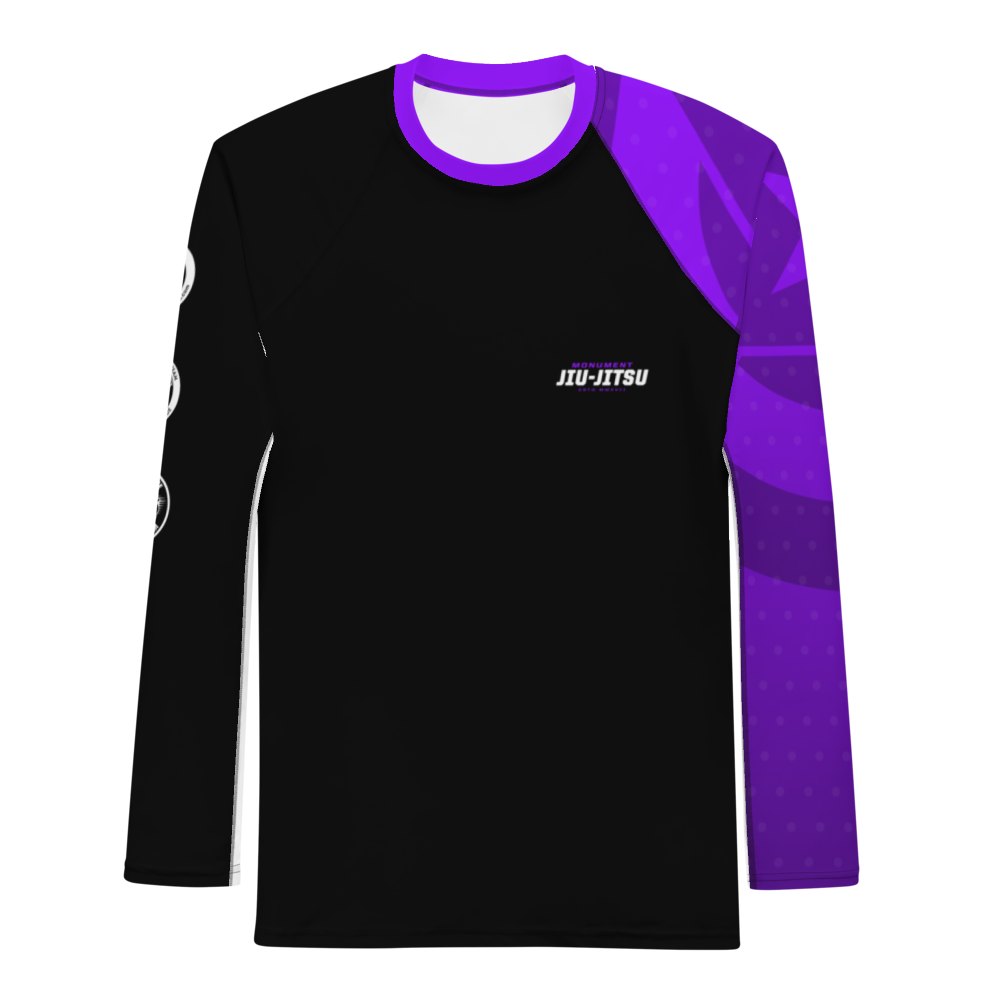 Men's Rash Guard - Purple