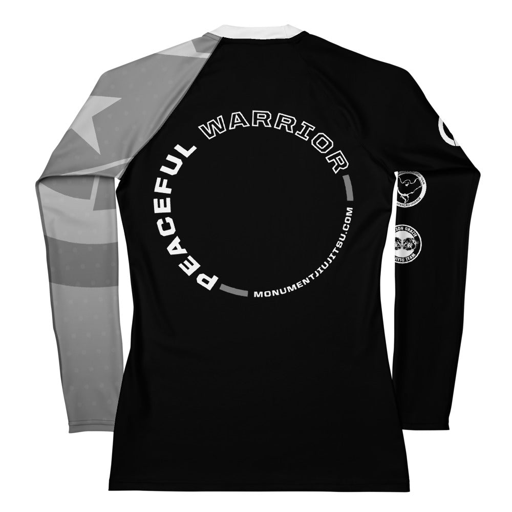 Women's Rash Guard - White