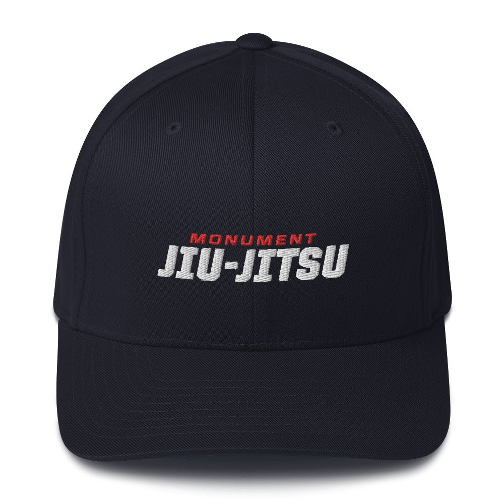 Monument Jiu-Jitsu Flexfit Cap - Dark Navy