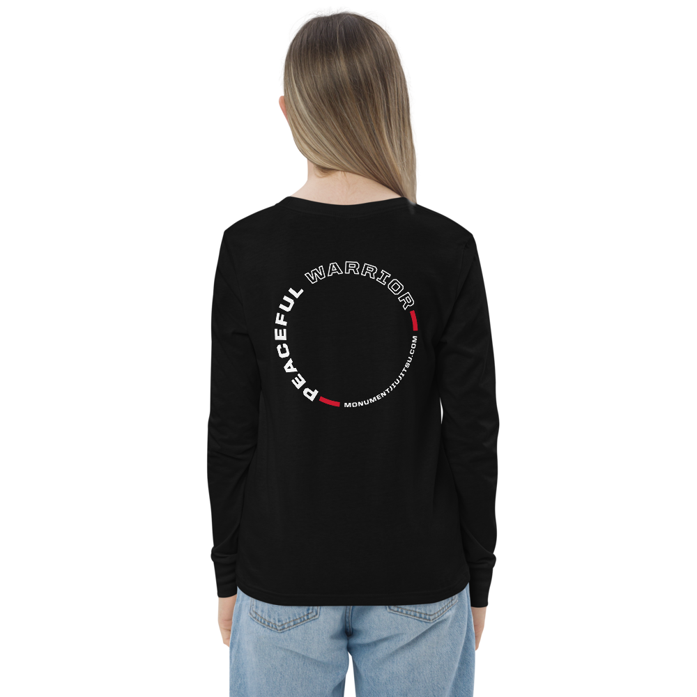 Peaceful Warrior Youth Long Sleeve