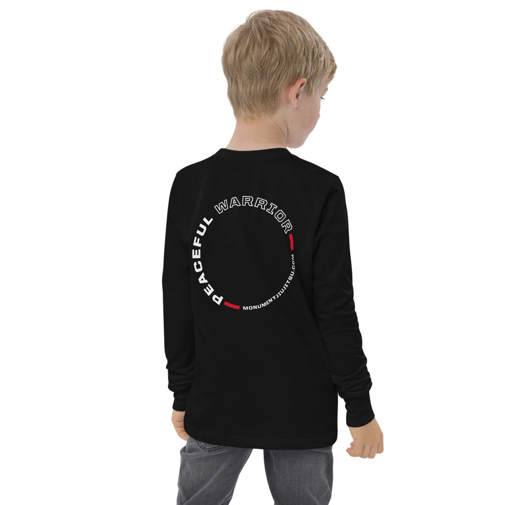 Peaceful Warrior Youth Long Sleeve