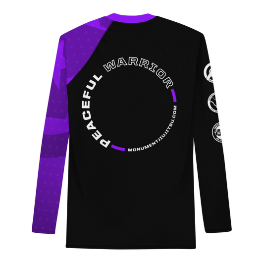 Men's Rash Guard - Purple