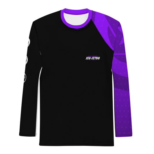 Men's Rash Guard - Purple