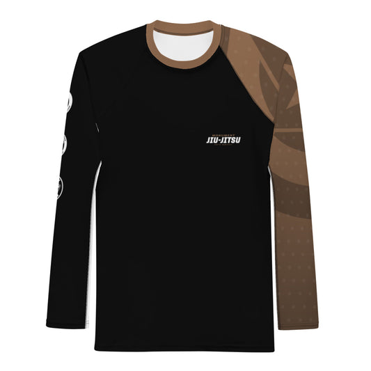 Men's Rash Guard - Brown
