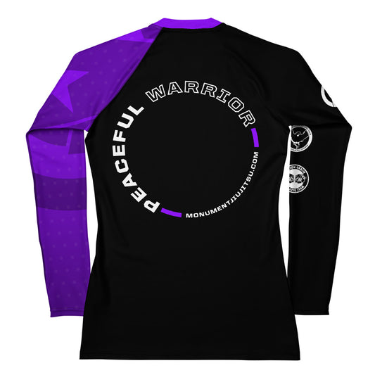 Women's Rash Guard - Purple