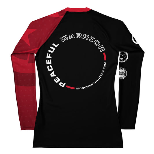 Women's Rash Guard - Red