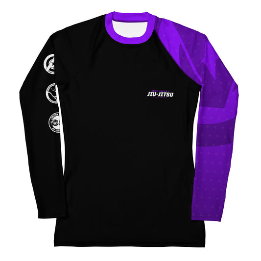 Women's Rash Guard - Purple