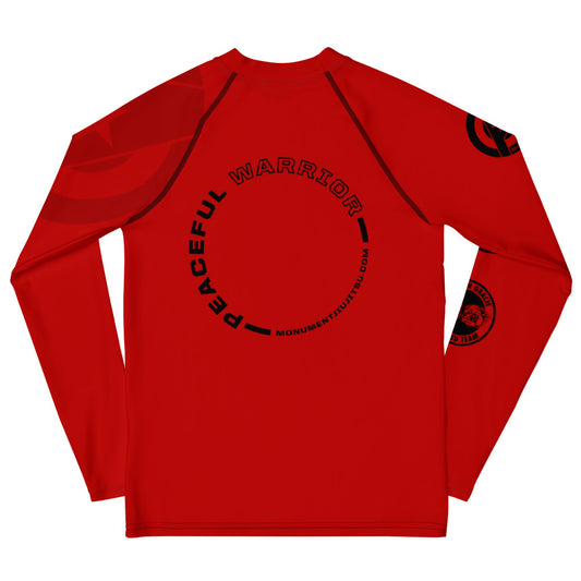 Youth Rash Guard - Red