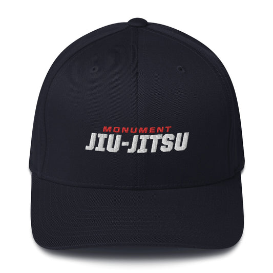 Monument Jiu-Jitsu Flexfit Cap - Dark Navy